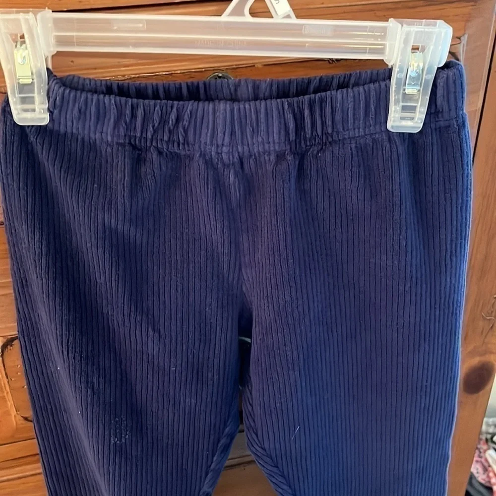 Hanna Andersson  blue corduroy pants size 10 US EUC